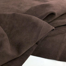 Load image into Gallery viewer, Dark Brown Split Suede Leather

