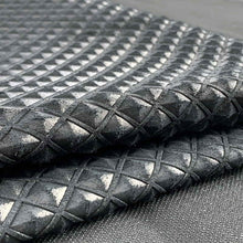 Load image into Gallery viewer, Black Diamond Stamped Leather
