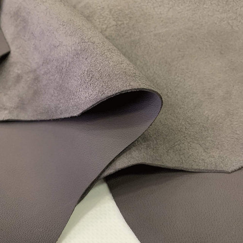 Dark Grey Nappa Leather 