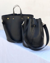 Load image into Gallery viewer, Black Smooth Cow Leather
