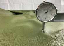 Load image into Gallery viewer, Olive Green Textured Upholstery Leather
