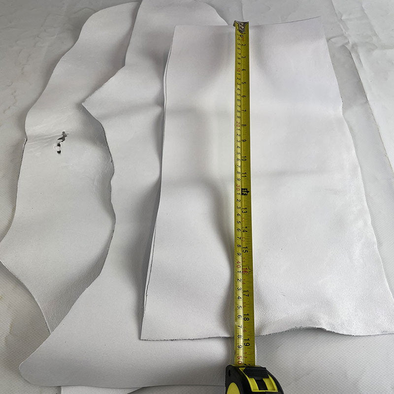 White Split Leather Scraps by Kilo