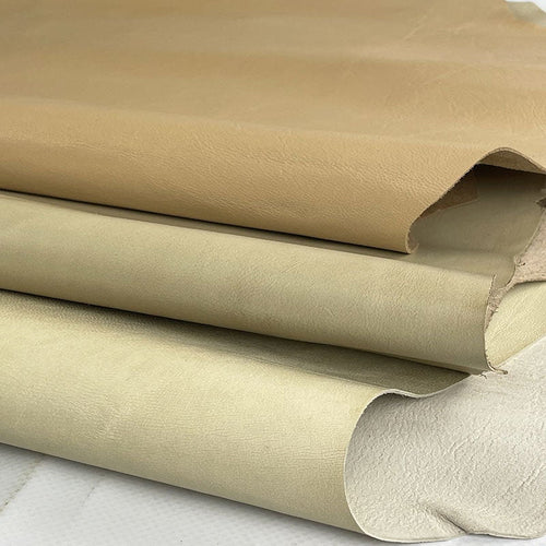 Goat Leather set-Beige Tones
