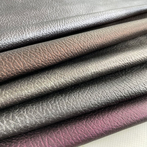Embossed Metallic Goatskin