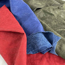 Load image into Gallery viewer, Brush Wash Goat Leather set
