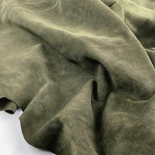 Load image into Gallery viewer, Dark Tea Suede Leather
