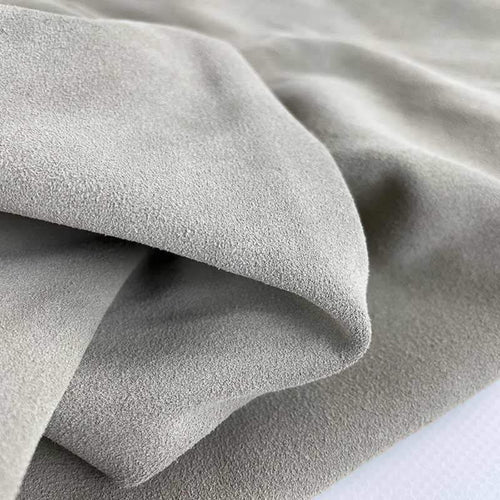 Stone Split Suede Leather