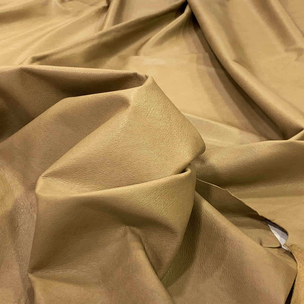 Camel Thin Upholstery Leather