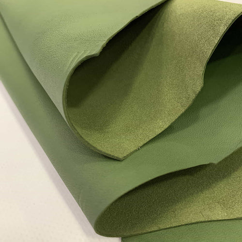 Moss Green Napa Leather