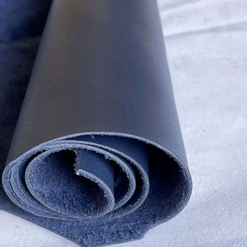 Navy Blue Smooth Cowhide