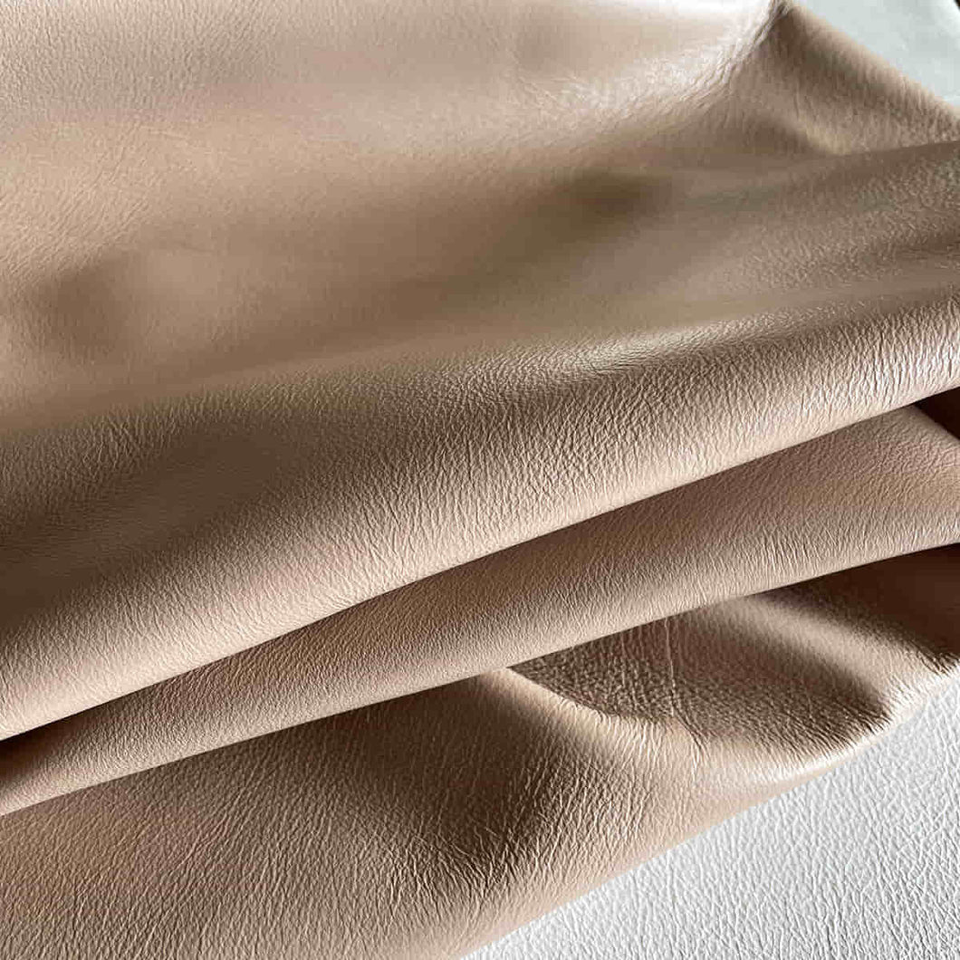 Nude nappa Leather