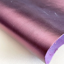 Load image into Gallery viewer, Purple Metallic Leather
