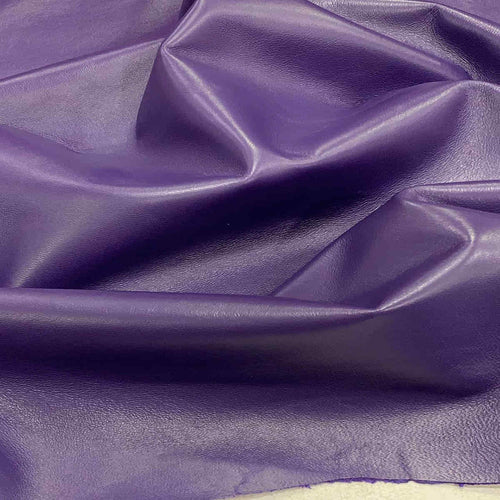 Purple Nappa Leather