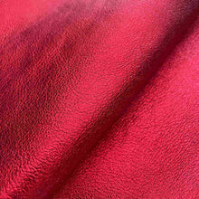 Load image into Gallery viewer, Rubi Red Metallic Leather
