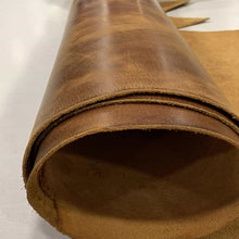 Load image into Gallery viewer, Veg Tanned Waxed Leather - Crazy Horse (6 colors)
