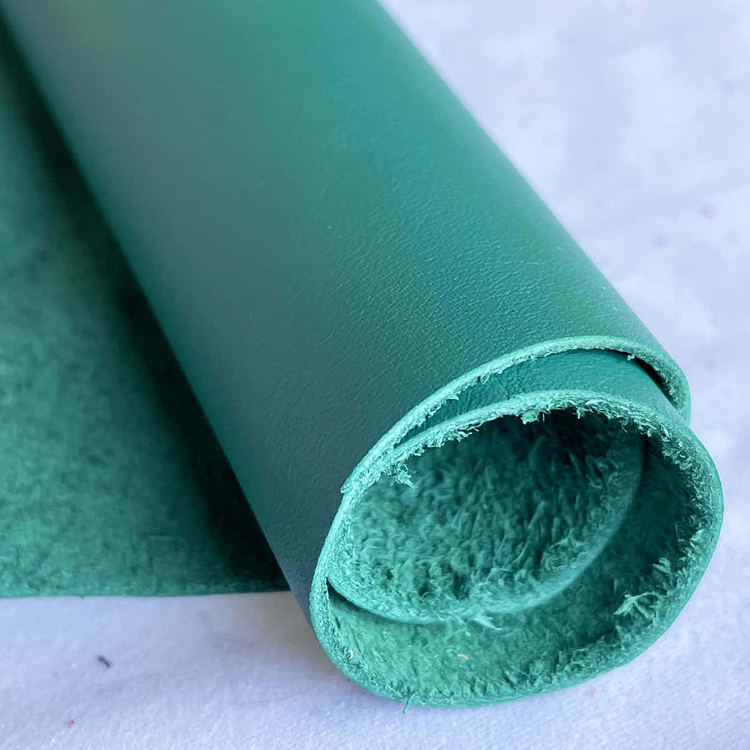 Teal Smooth Cowhide