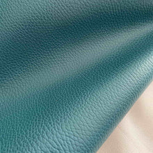 Load image into Gallery viewer, Teal Textured Upholstery Half-hide
