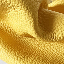 Load image into Gallery viewer, Yellow Textured Upholstery Leather
