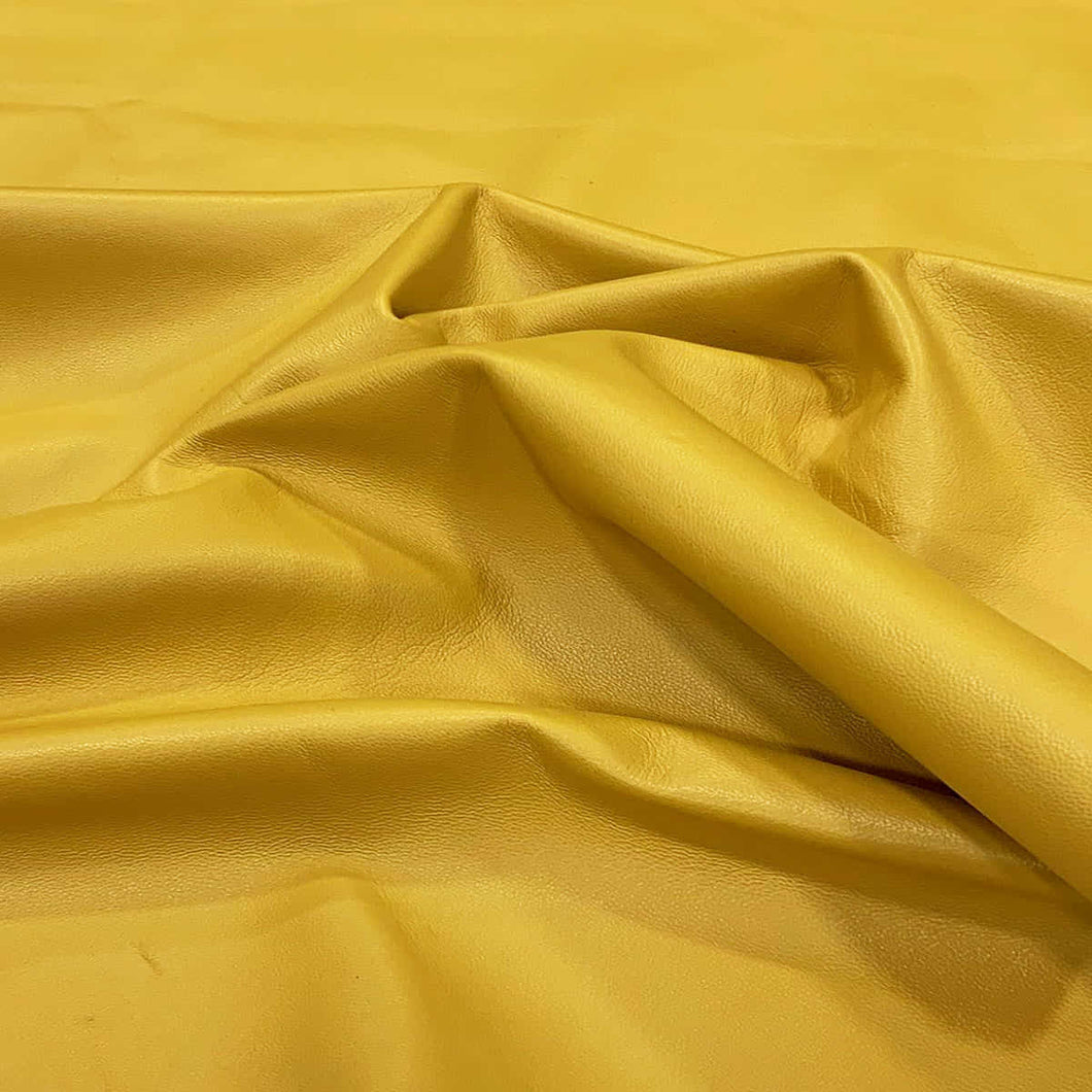 Yellow Napa Leather